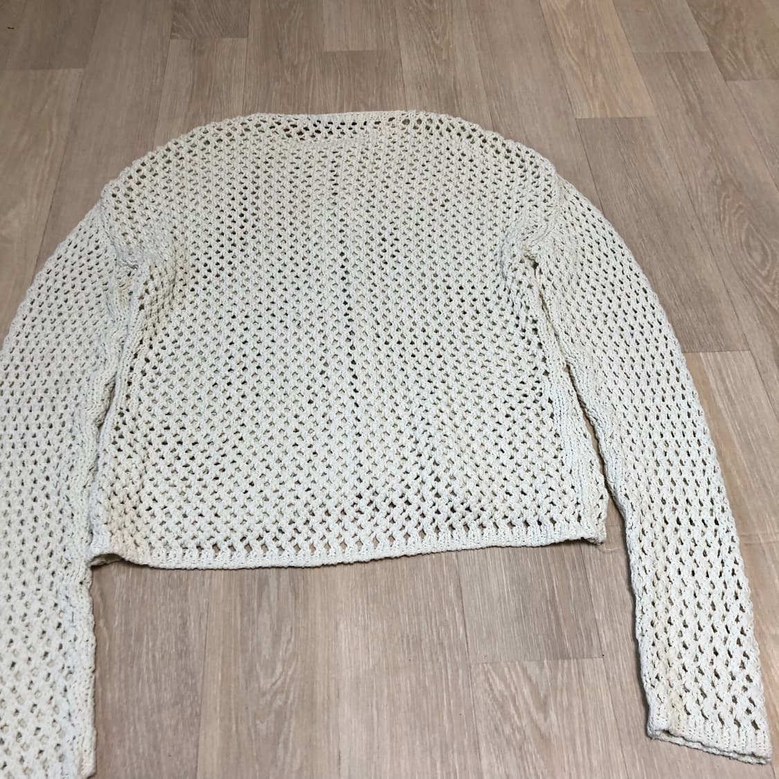 (3) 더 오픈 프로덕트 오픈YY 크로셰 집업 자켓 베이지 openyy 상품이미지7