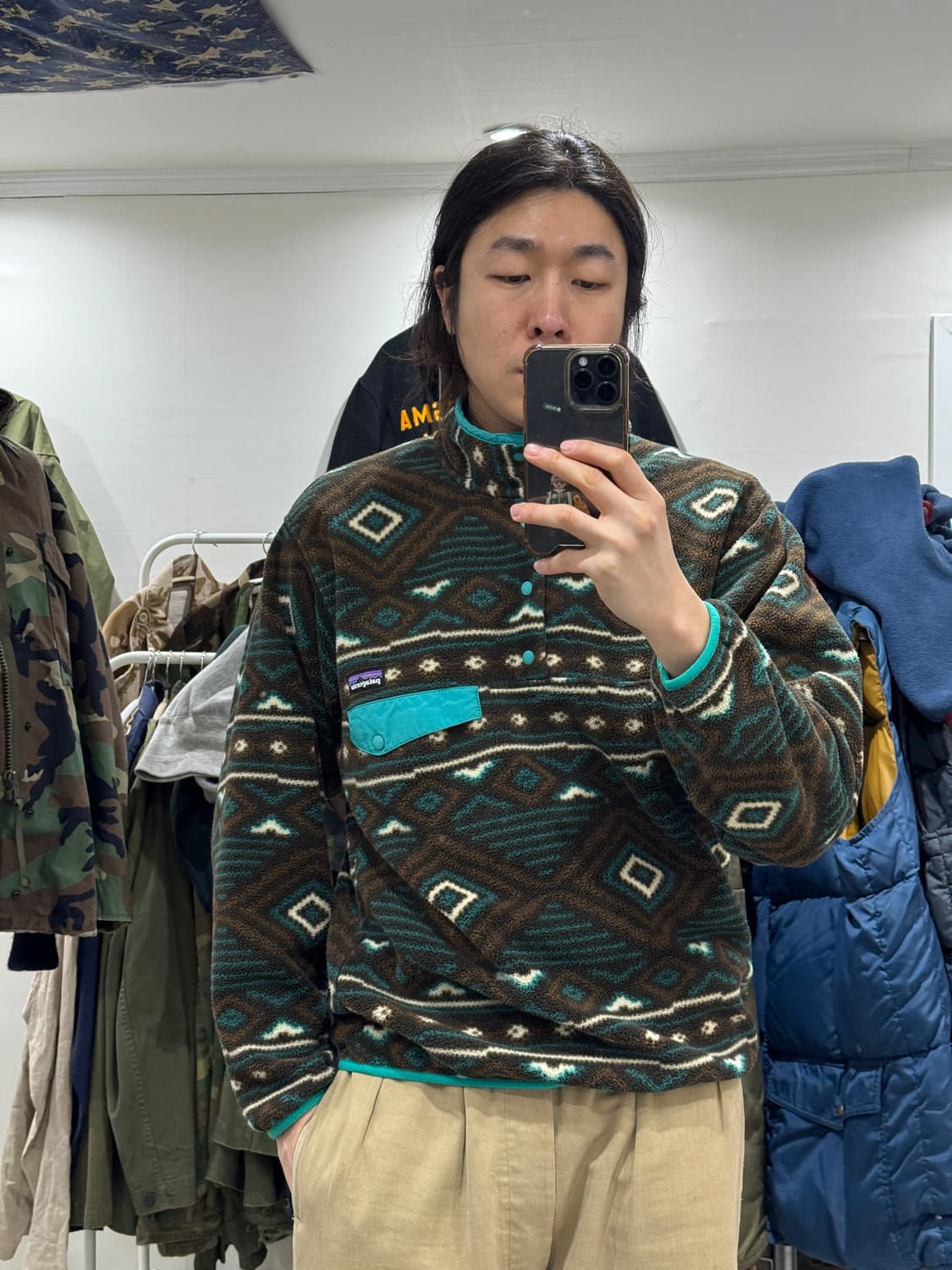 파타고니아 패턴 신칠라 (M) 상품이미지8