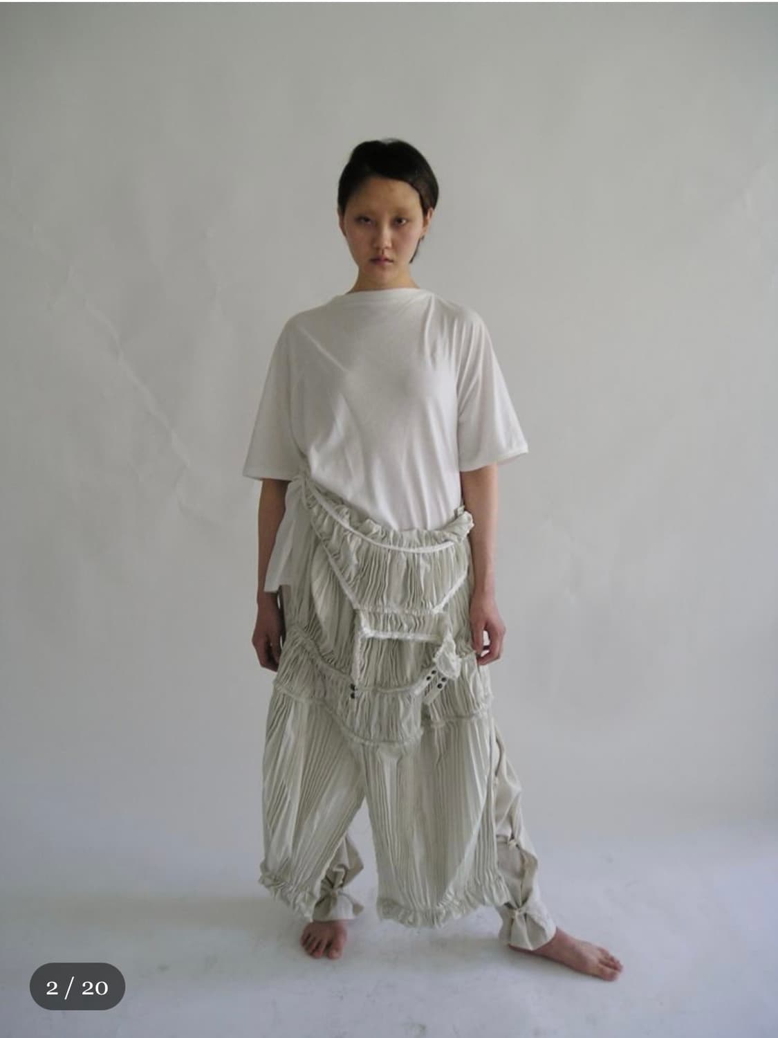 eonts Hand Crease Apron (애옹쓰/에옹쓰) 상품이미지4