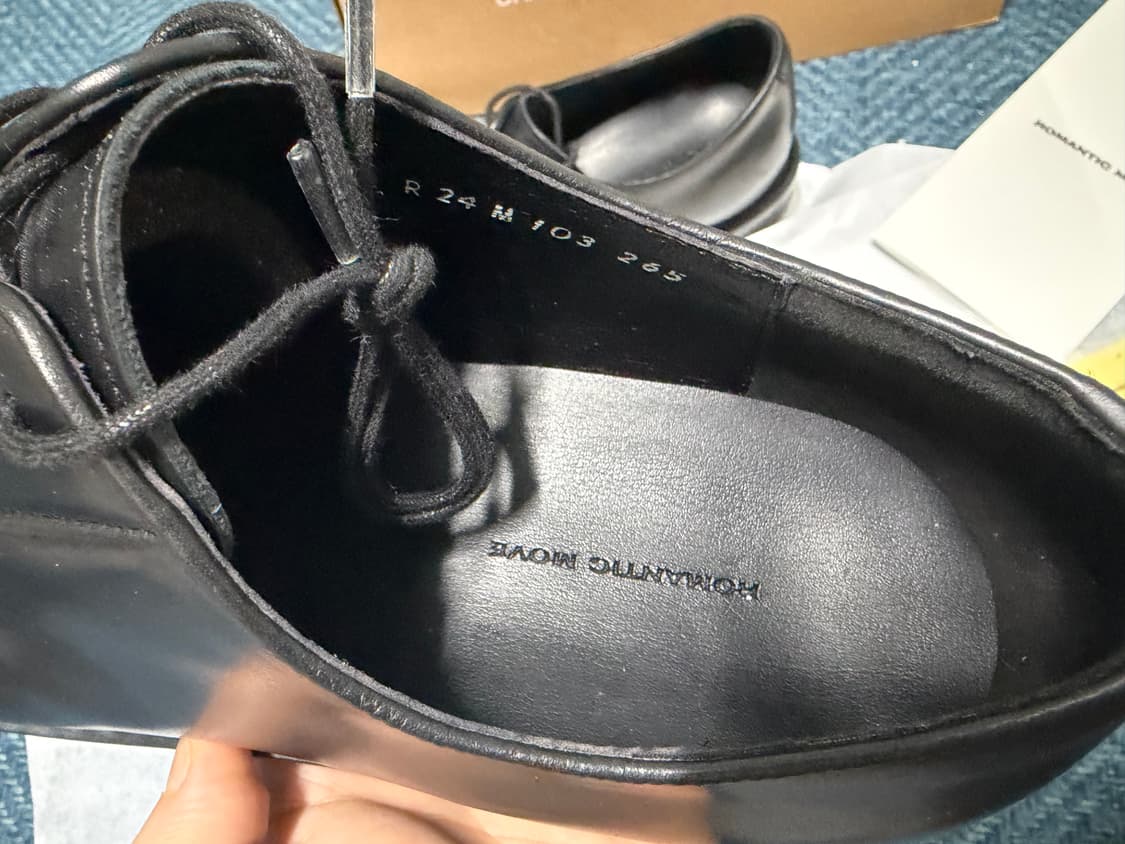 로맨틱무브 더비슈즈 265mm (비브람 보강) 상품이미지6