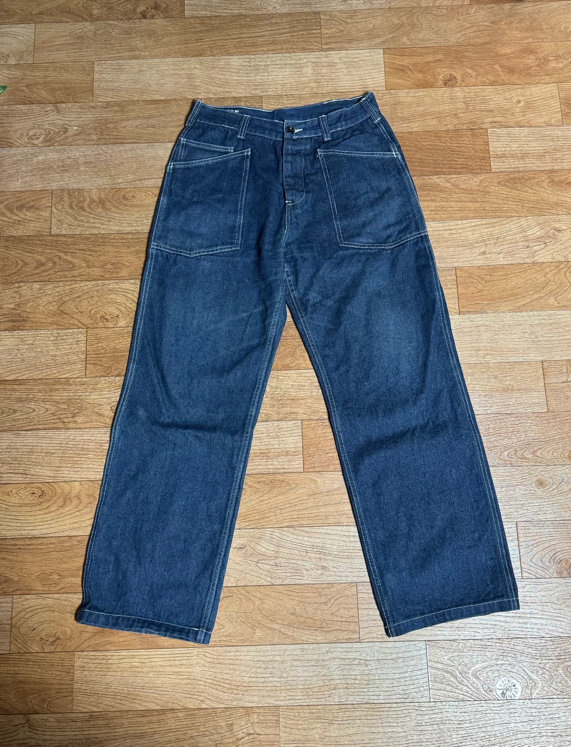 Ymcl ky 퍼티그 데님 팬츠 상품이미지1