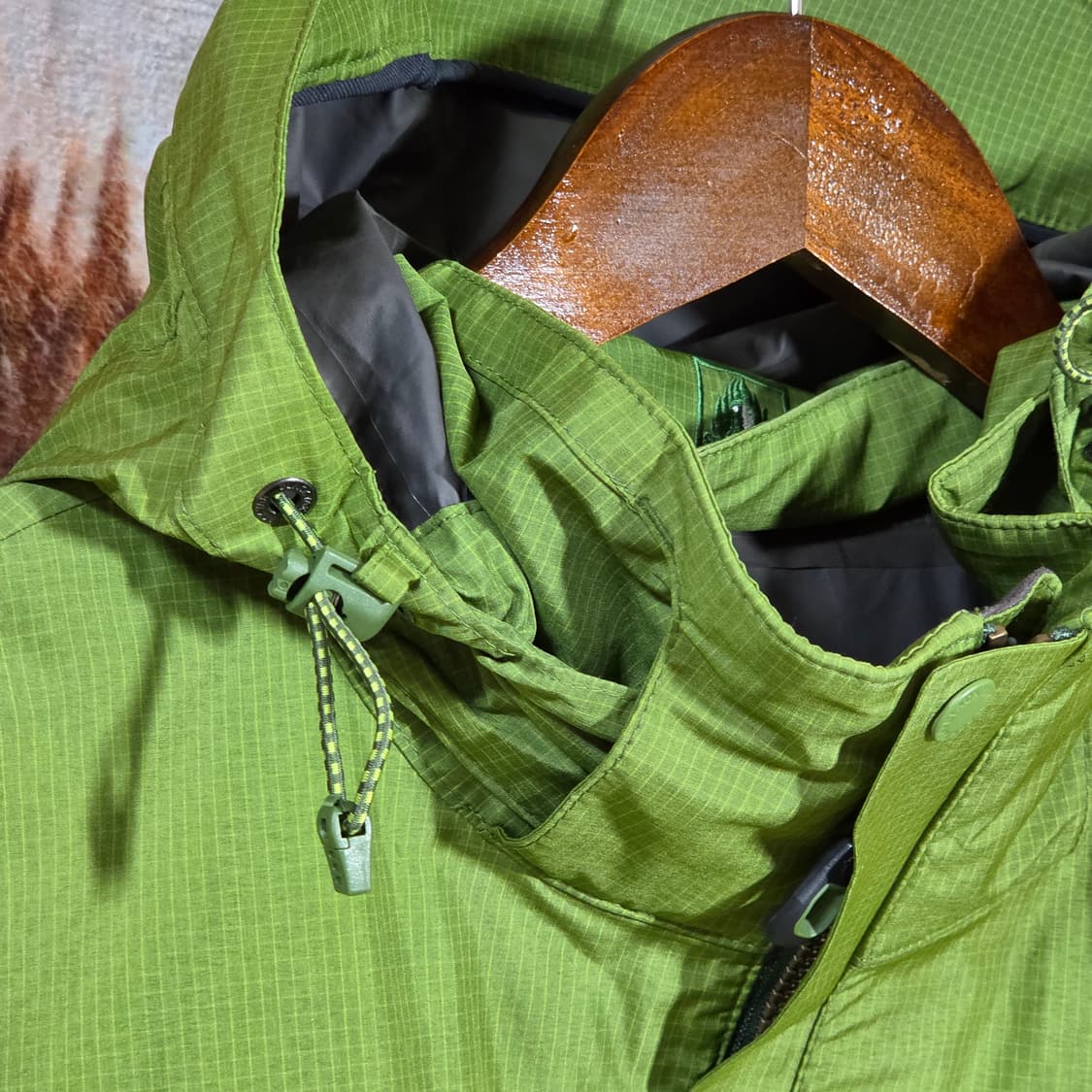 블랙야크 고어텍스 그린 바람막이 자켓 상품이미지2