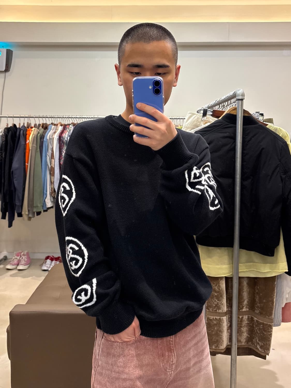 스투시 SS링크 니트 스웨터 상품이미지8