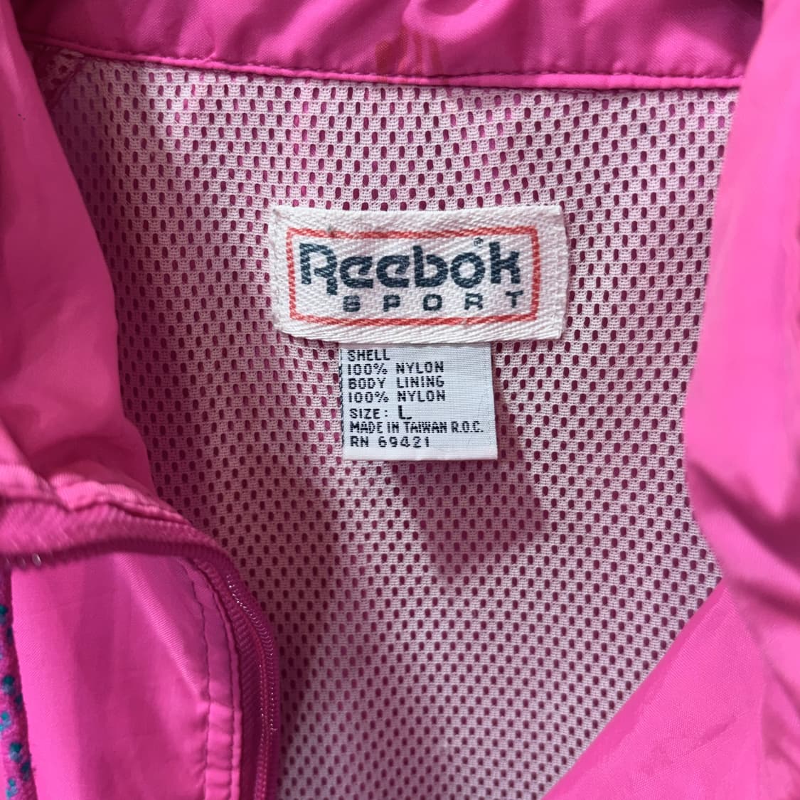 90s 리복 윈드브레이커 (L) 상품이미지3