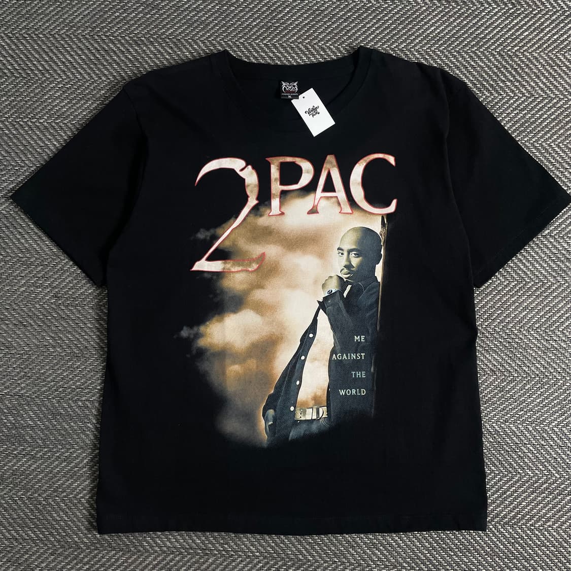 빈티지 투팍 힙합 프린팅 티셔츠o 3541 상품이미지1