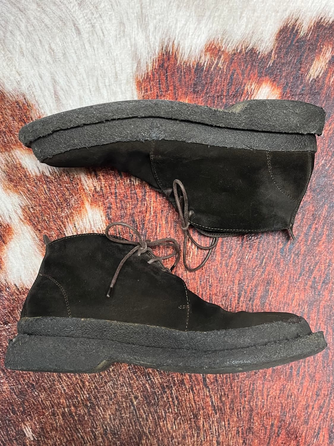 [42] 빈티지 엠포리오 아르마니 브라운 스웨이드 부츠 상품이미지2