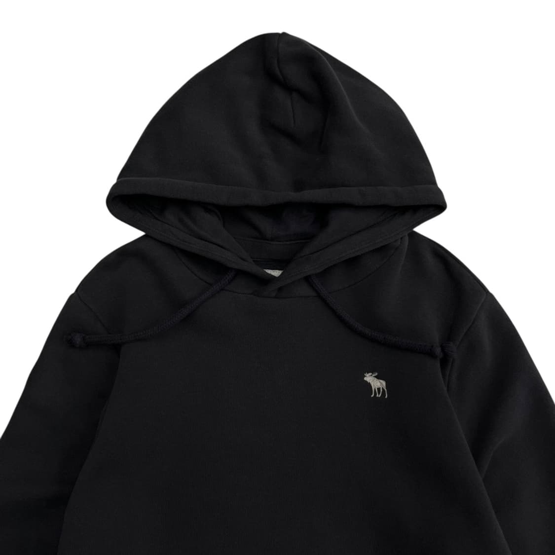 아베크롬비 순록로고 차콜 후드 L 상품이미지4