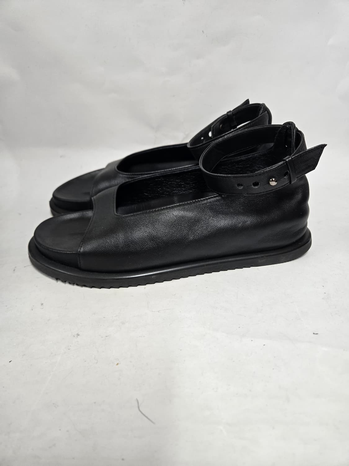 디자이너  브랜드 레프트라이트 플랫폼 스트랩샌들 245mm  상품이미지3