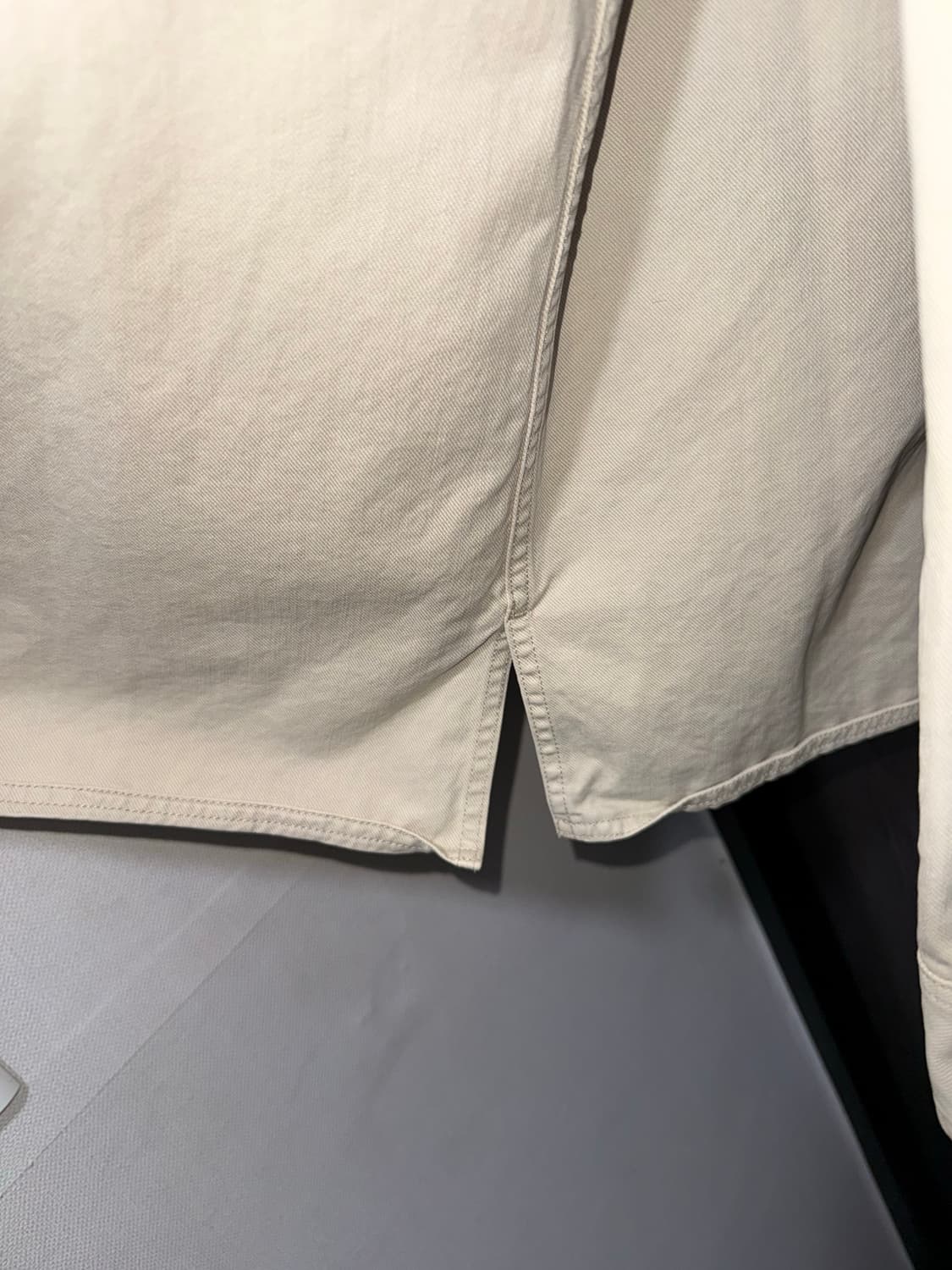 agnes b 코튼 트러커 자켓 made in france 상품이미지4