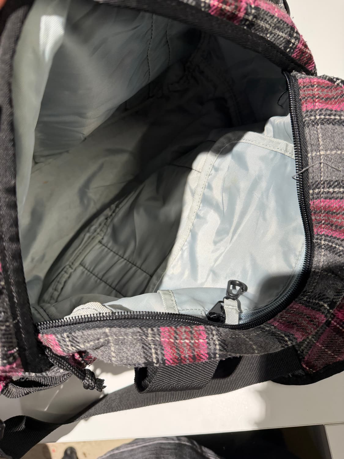 Columbia check pattern bag 상품이미지7