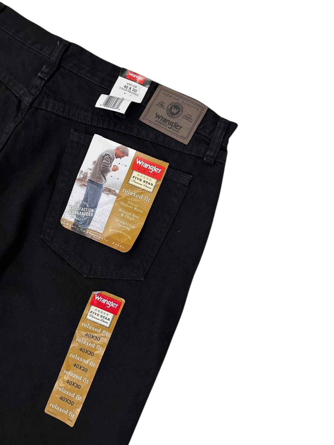 랭글러 블랙데님 새상품 (40)  상품이미지1