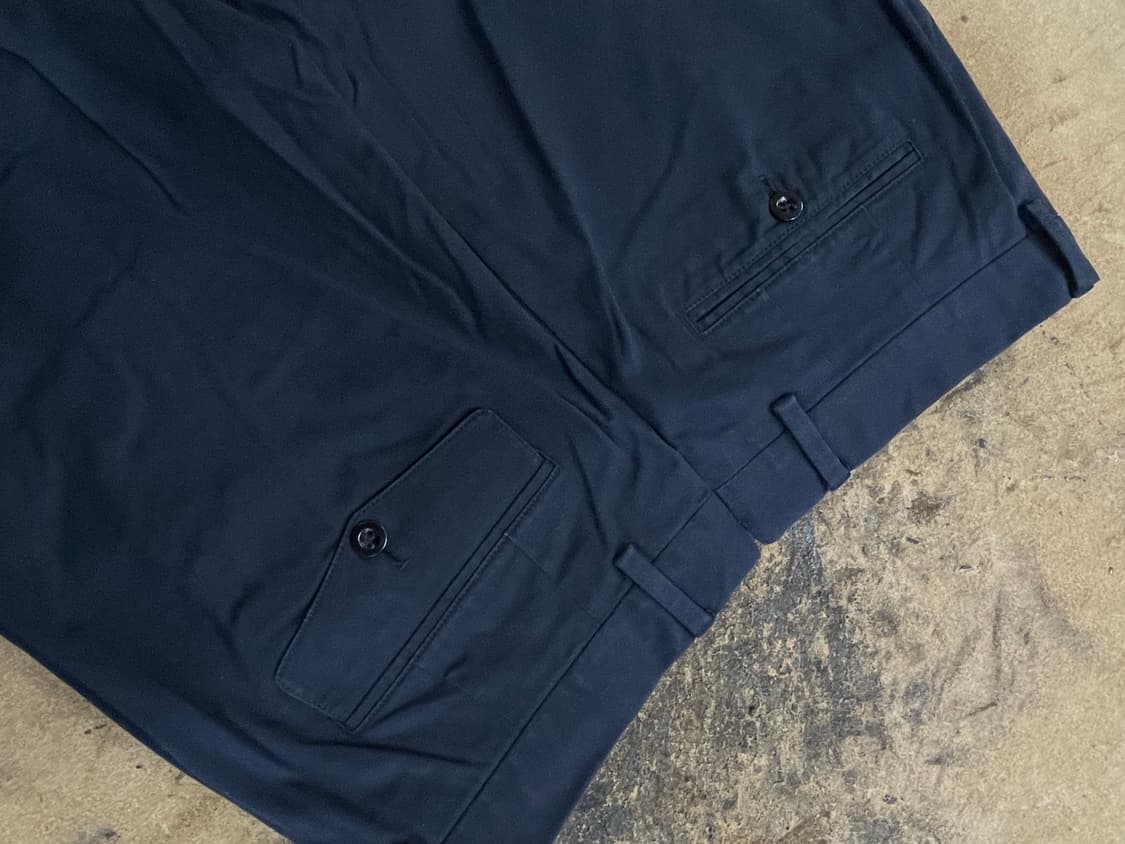 폴로랄프로렌(블랙라벨)/블랙 슬랙스팬츠 상품이미지5