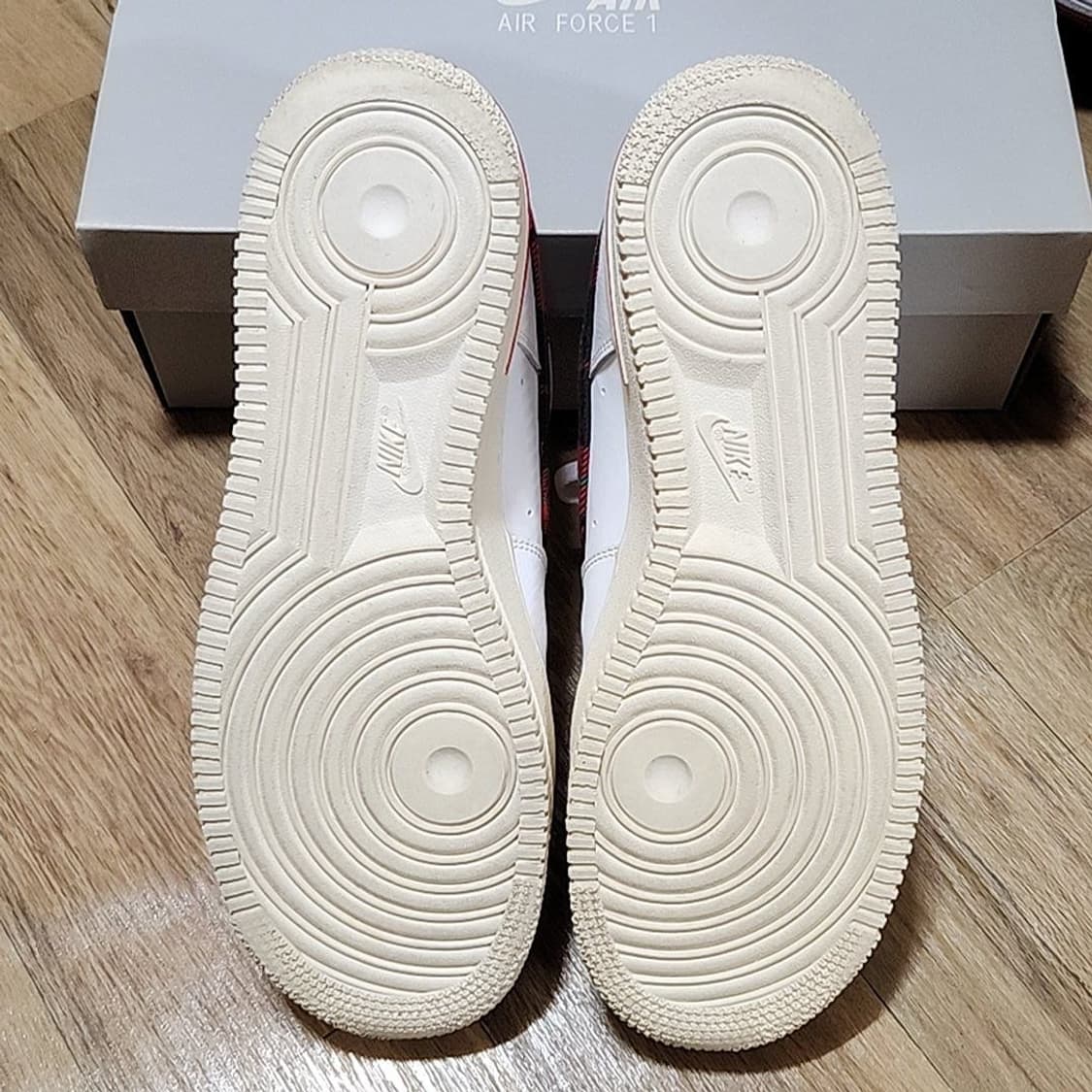 나이키 에어포스 280 타탄 플레이드 화이트 상품이미지6