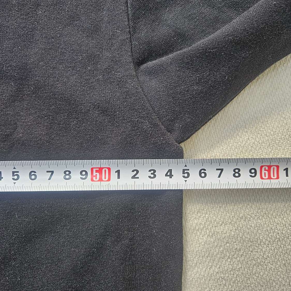 M 꼼파뇨 블랙 긴팔 티셔츠 0316Y 상품이미지5