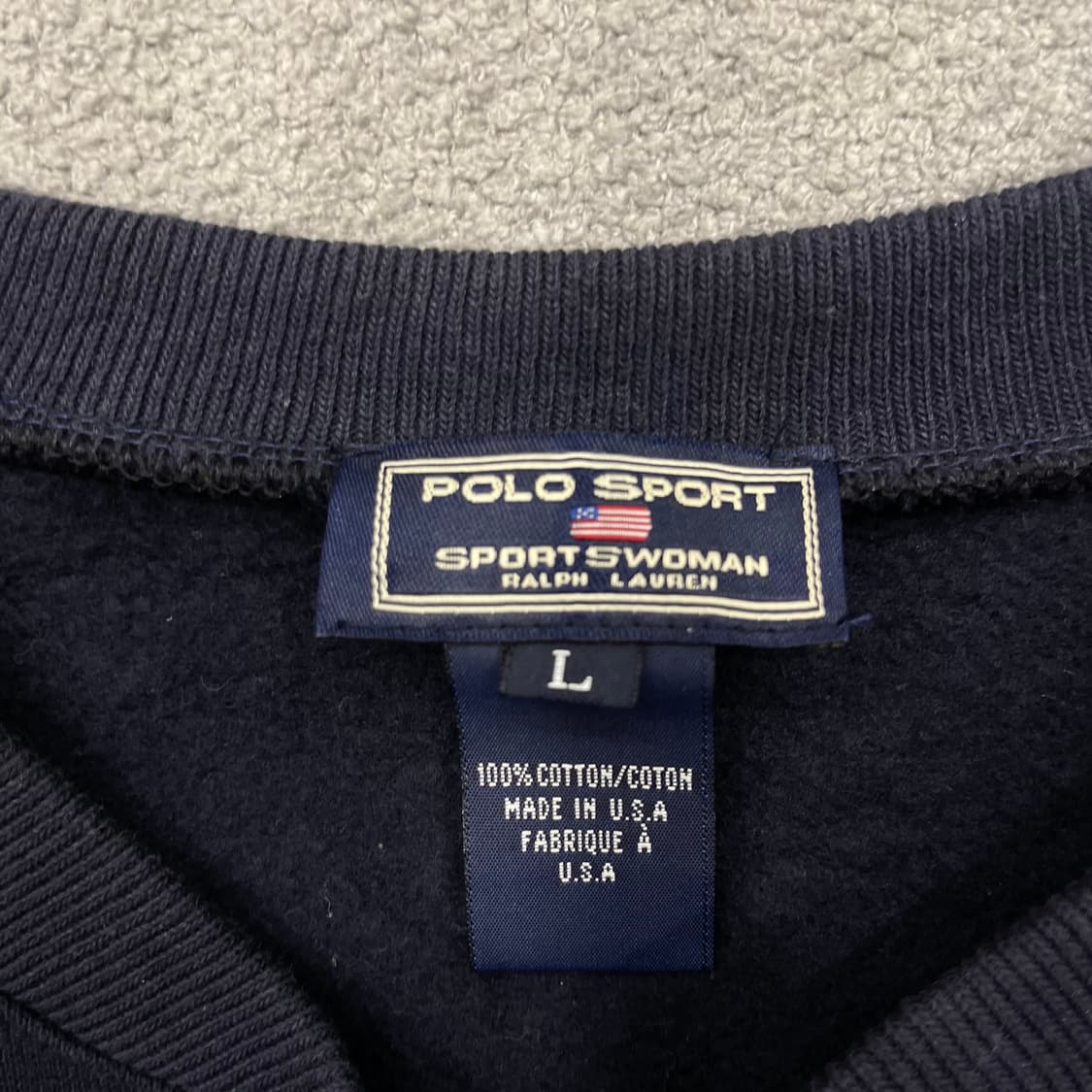 L 폴로 스포츠 여성 블루종 자켓 상품이미지4