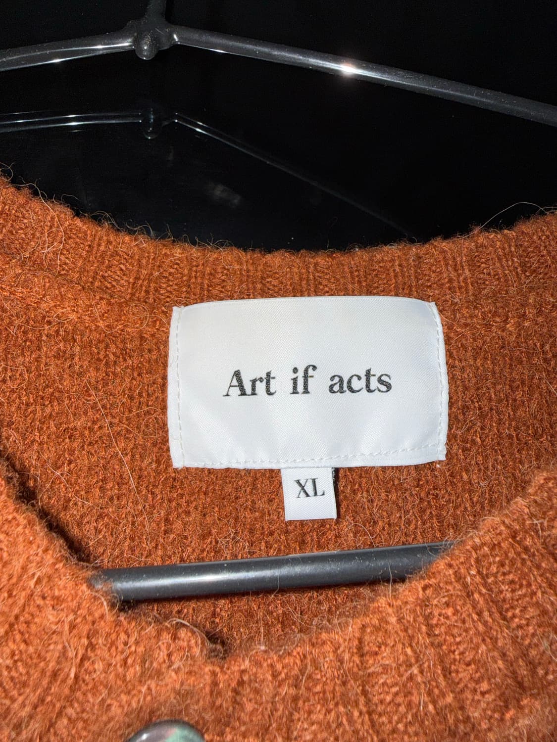 아트이프액츠 모헤어 가디건 xl 상품이미지2