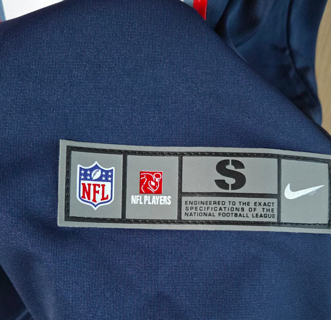 (착샷) 나이키 NFL 페트리어츠 톰브래디 풋볼 져지  상품이미지5
