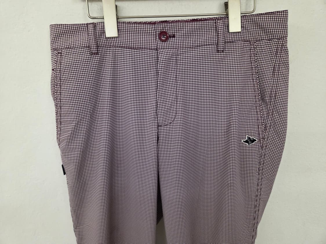 파리게이츠 체크 패턴 골프바지 4사이즈 상품이미지2