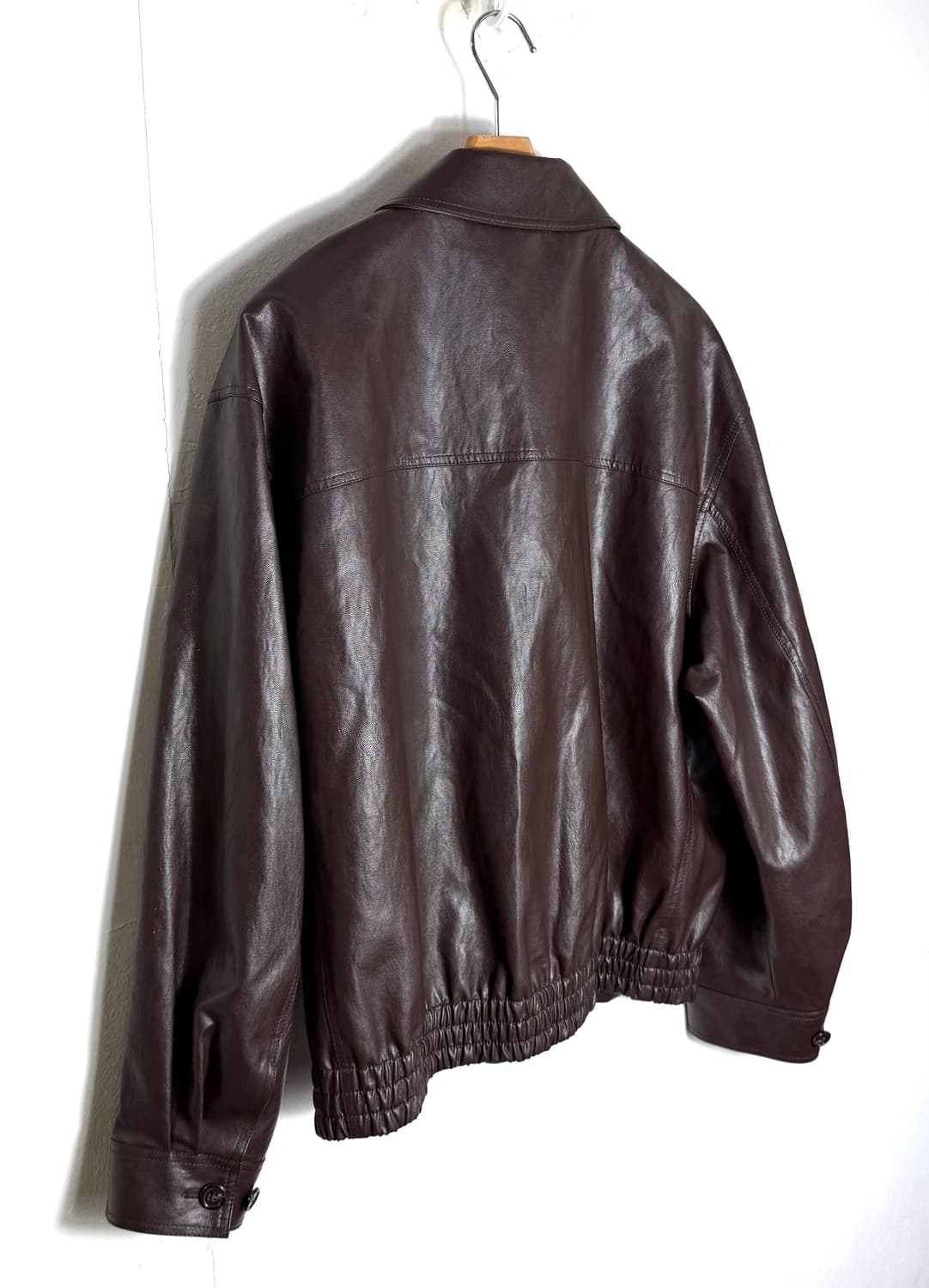 파사드패턴 레더자켓 파사드패턴블루종 파사드패턴자켓 가죽자켓 상품이미지4