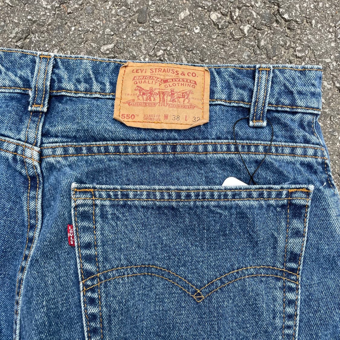 90s 리바이스 550 데님팬츠 p253 상품이미지7