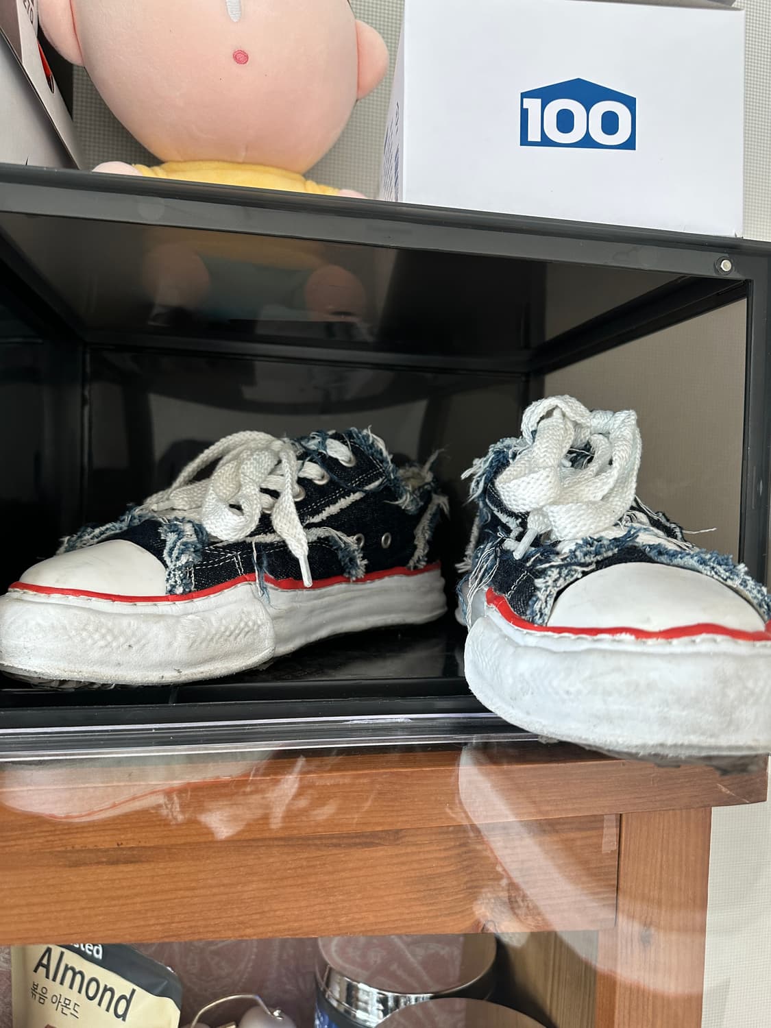 미하라 야스히로 x 나이젤 카본 로우 컷 스니커즈 원 워시 42/새상품  상품이미지2