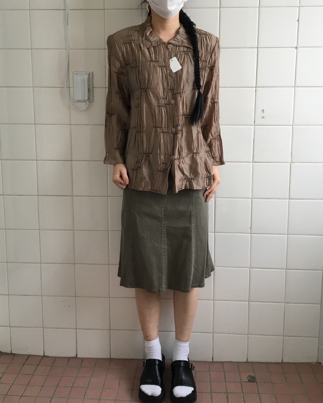 Shirring pleats point jacket 상품이미지1