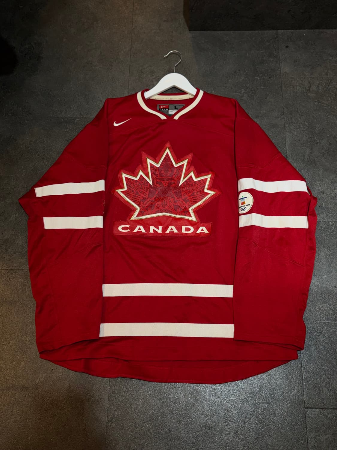 나이키 캐나다 하키 매쉬 유니폼 져지 L사이즈 상품이미지2