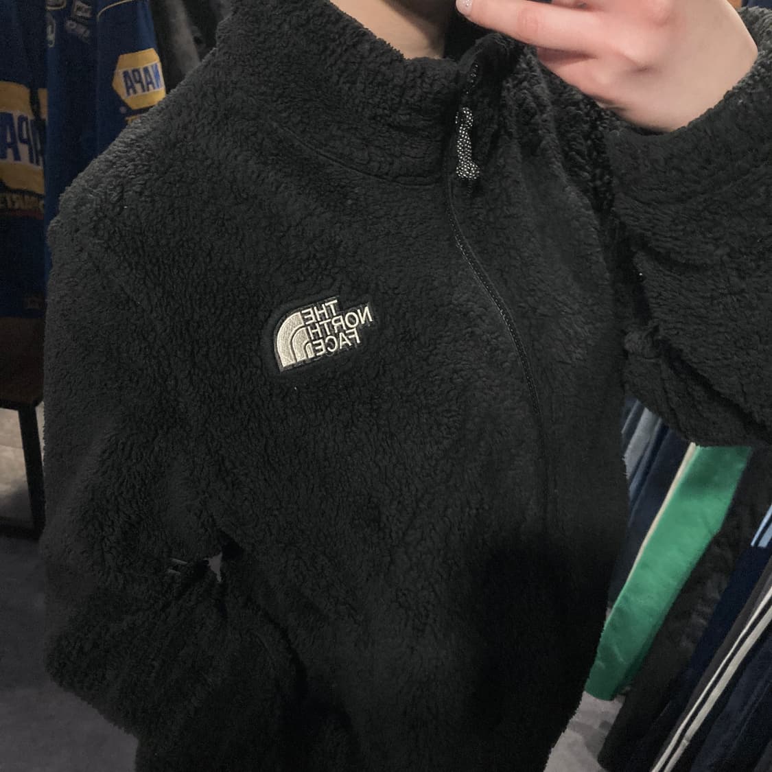 [IM] TheNorthFace 노스페이스 플리스 자켓 블랙 상품이미지5