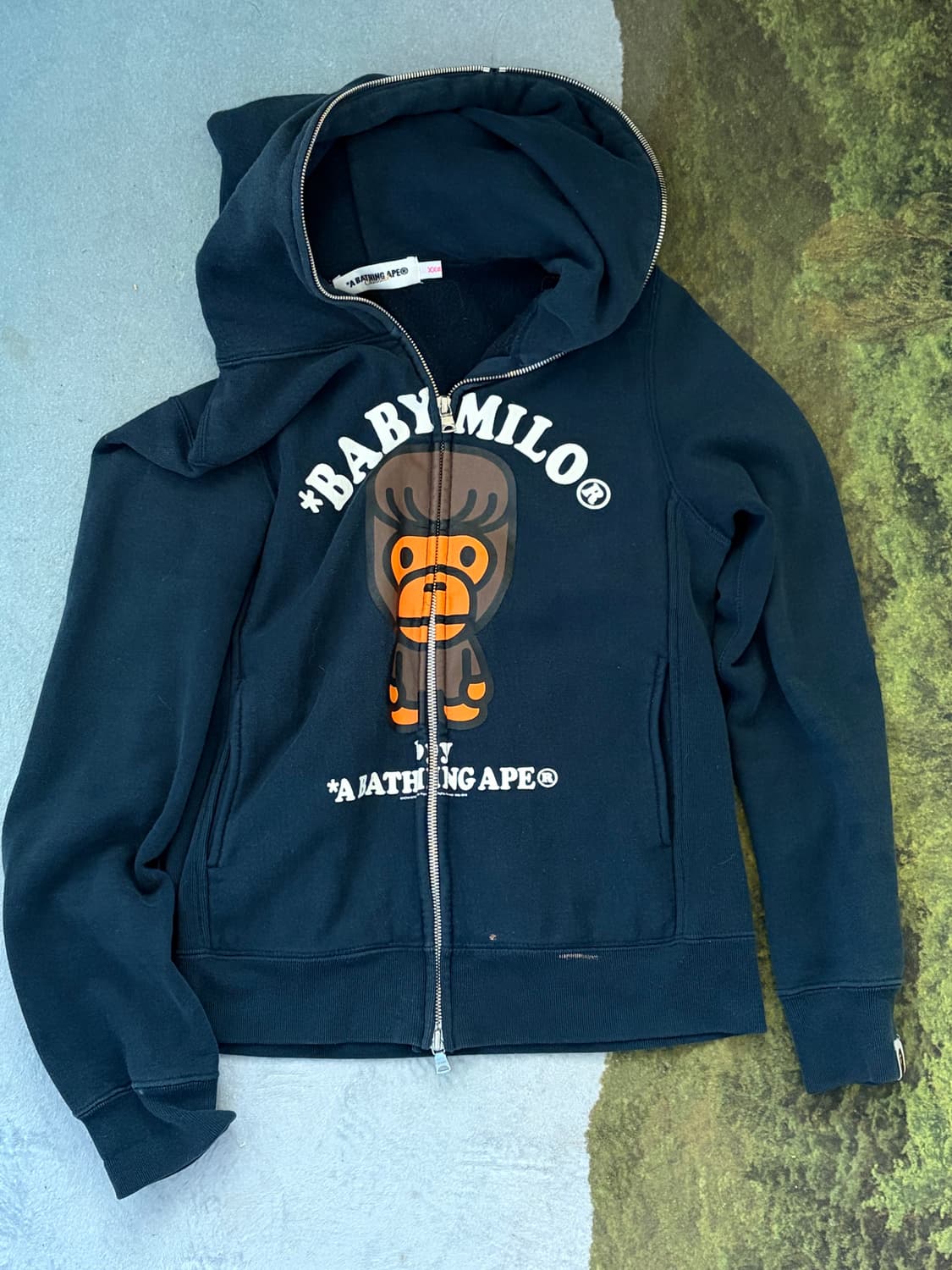 베이비 마일로 투웨이 후드집업 베이프 상품이미지1