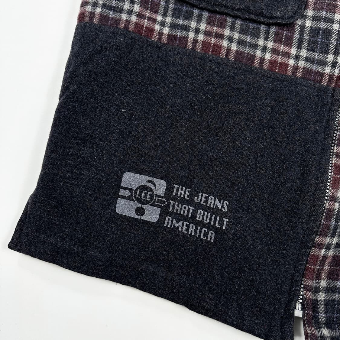 Lee (리) 올드스쿨 체크 조끼 후리스 (L) 상품이미지4