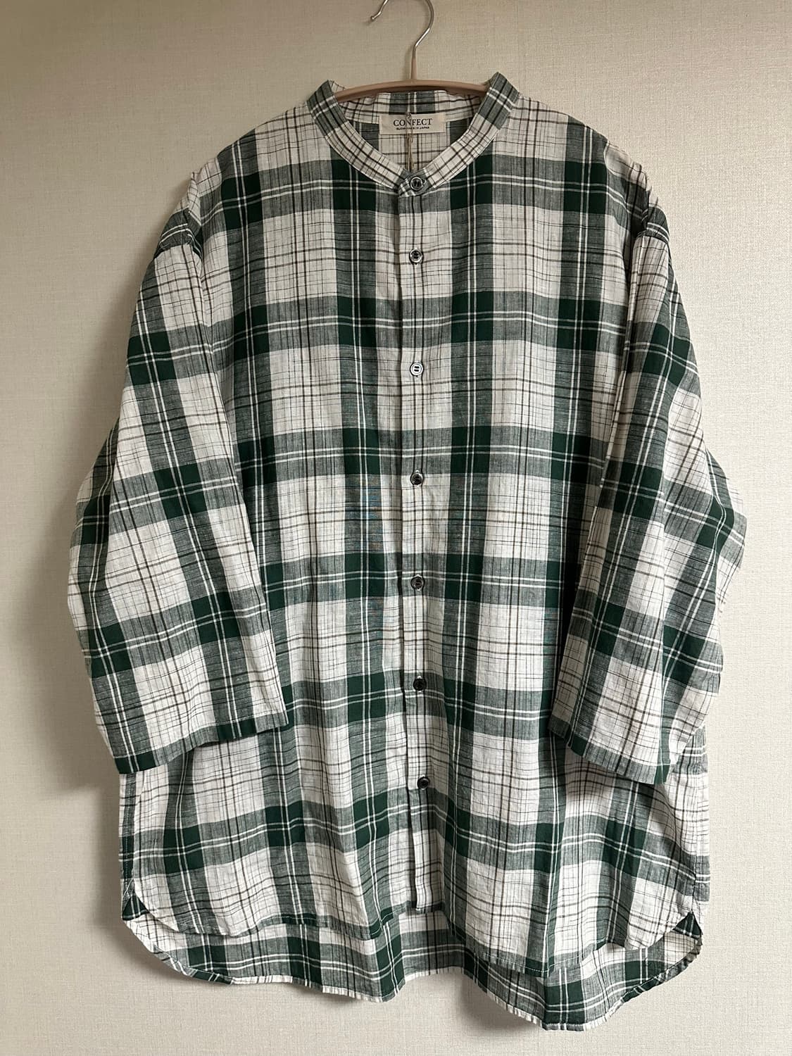 nest robe CONFECT - 7부 린넨 셔츠 상품이미지1