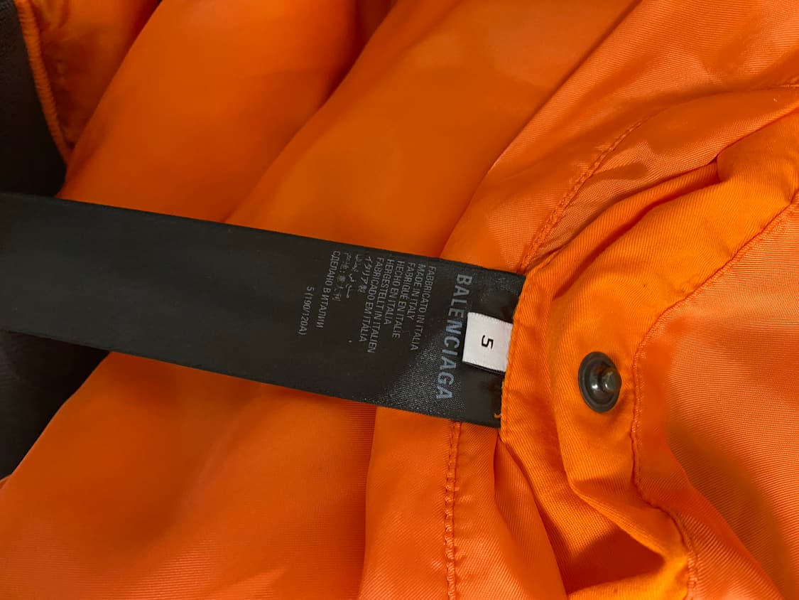 (5) 발렌시아가 3B봄버 브라운 자켓 상품이미지5