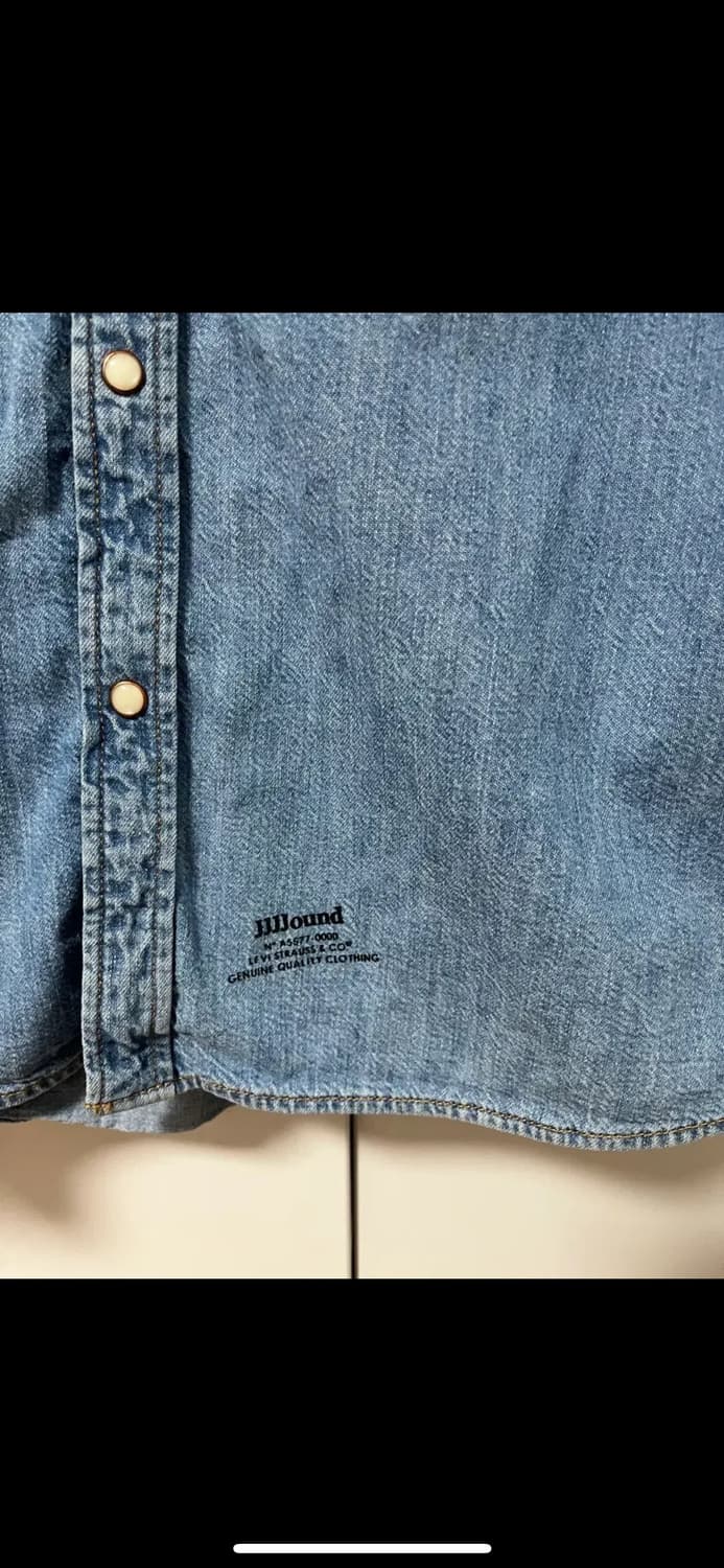 M 리바이스 자운드 데님셔츠 상품이미지2
