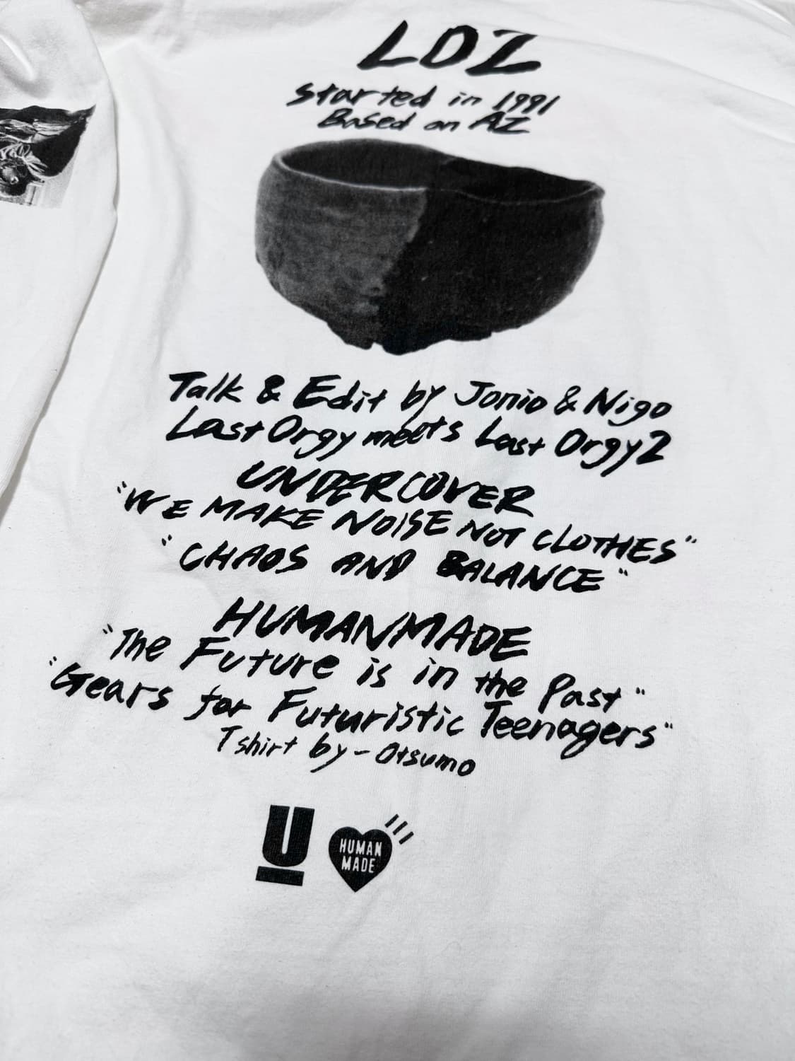 휴먼메이드 x 언더커버 라스트 올지2 롱슬리브 상품이미지5