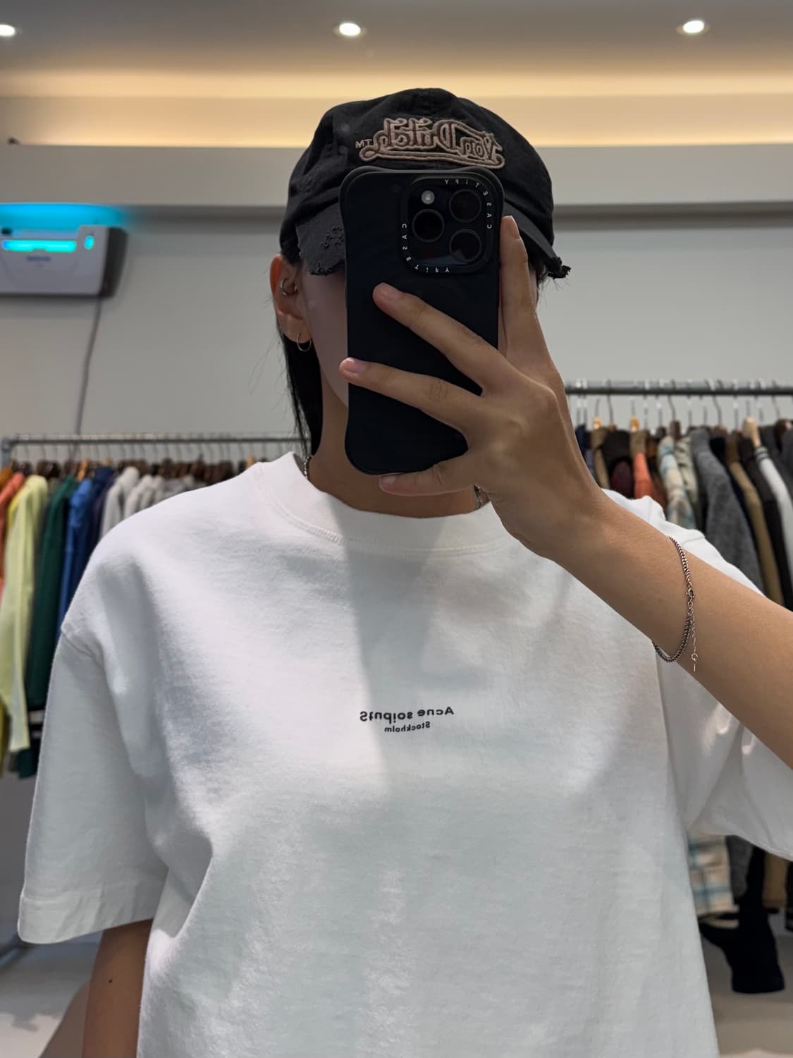 아크네 스튜디오 로고 반팔티 상품이미지6