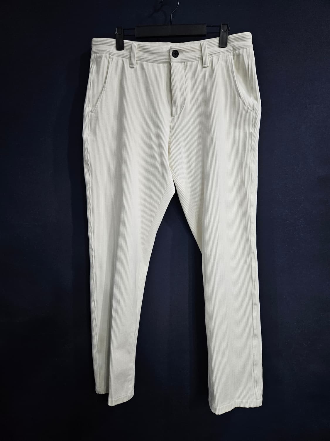마시모두띠 화이트 남성 허리 32 코듀로이 팬츠  상품이미지1