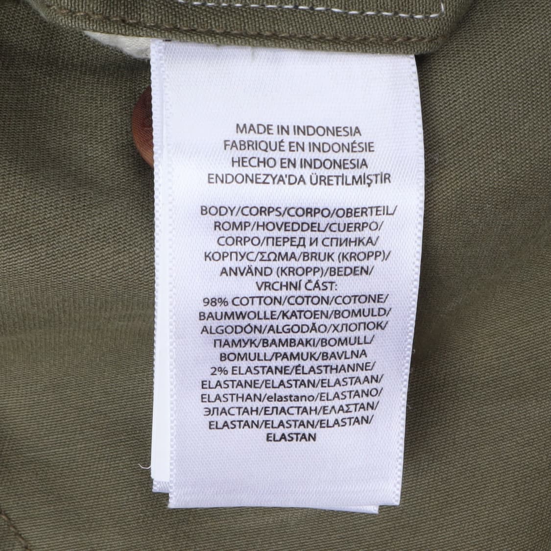 폴로 랄프로렌 카키 서플러스 스트레치슬림 카고 팬츠 상품이미지9