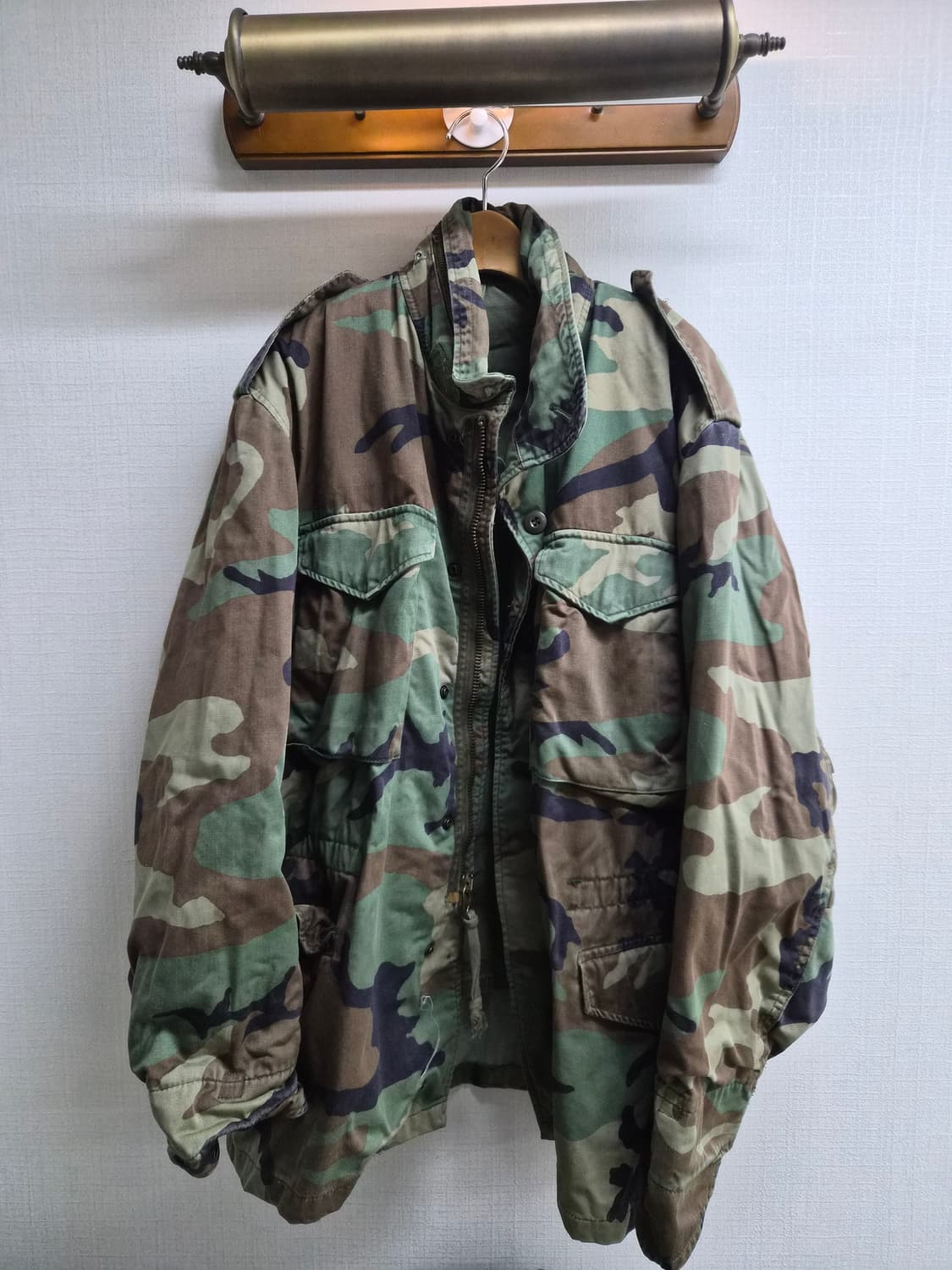 S/100) 미군 M-65 우드랜드 필드자켓 팝니다 상품이미지1