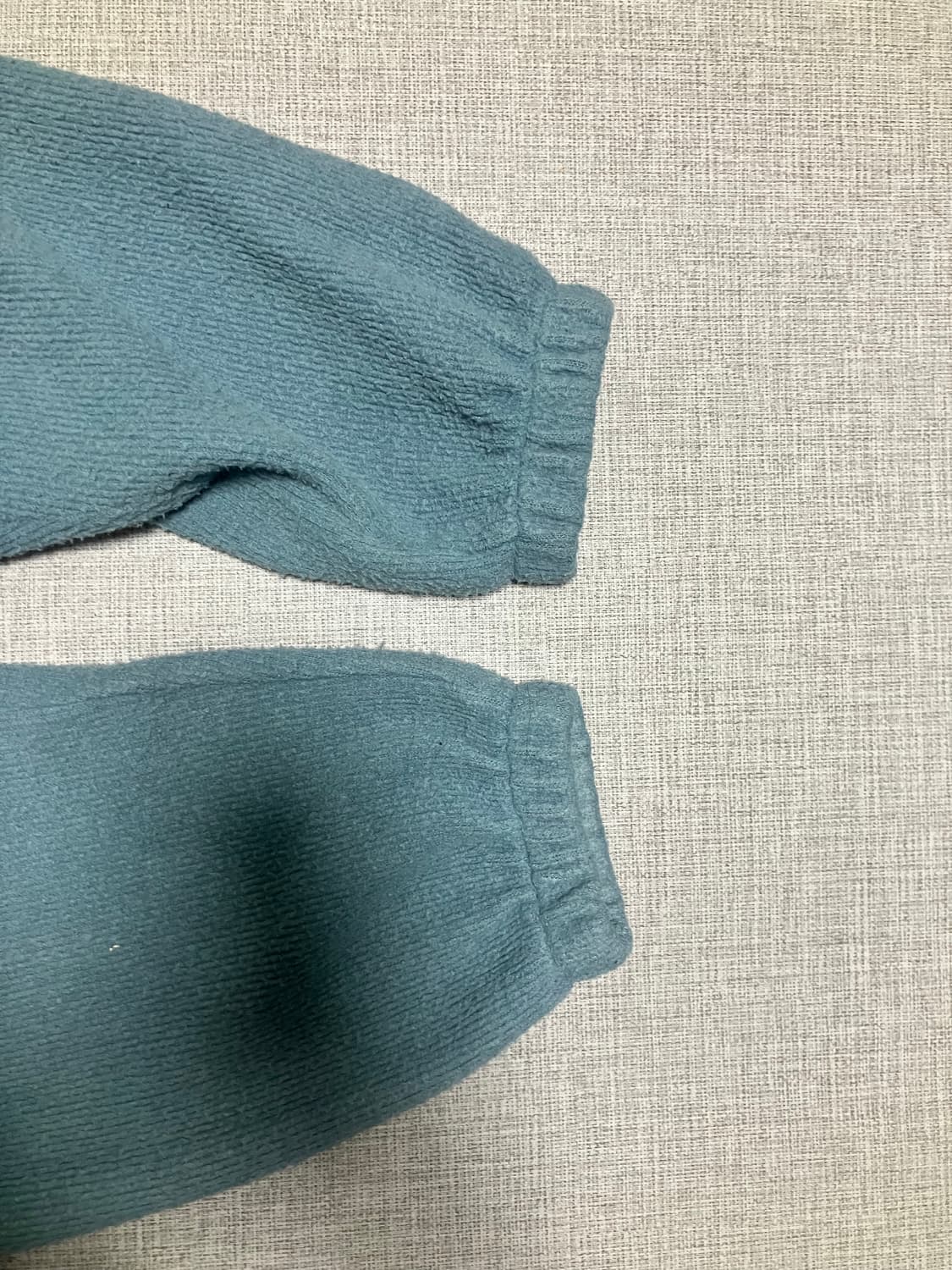 일본빈티지 luvboom 올드스쿨아메카지 폭닥니트 조거팬츠 스카이블루 상품이미지3