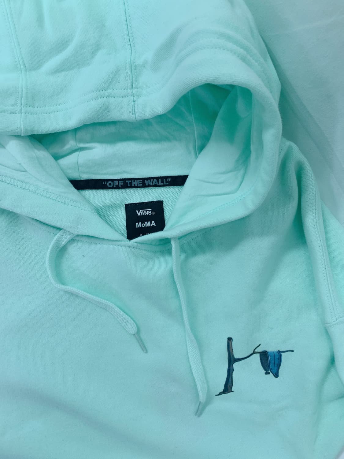 (새상품) 반스x모아 민트 후드티 상품이미지2