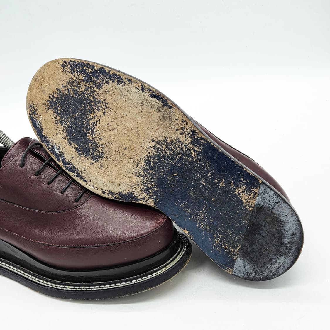 질샌더 우먼스 레이스업 슈즈 버건디 (39) 상품이미지3