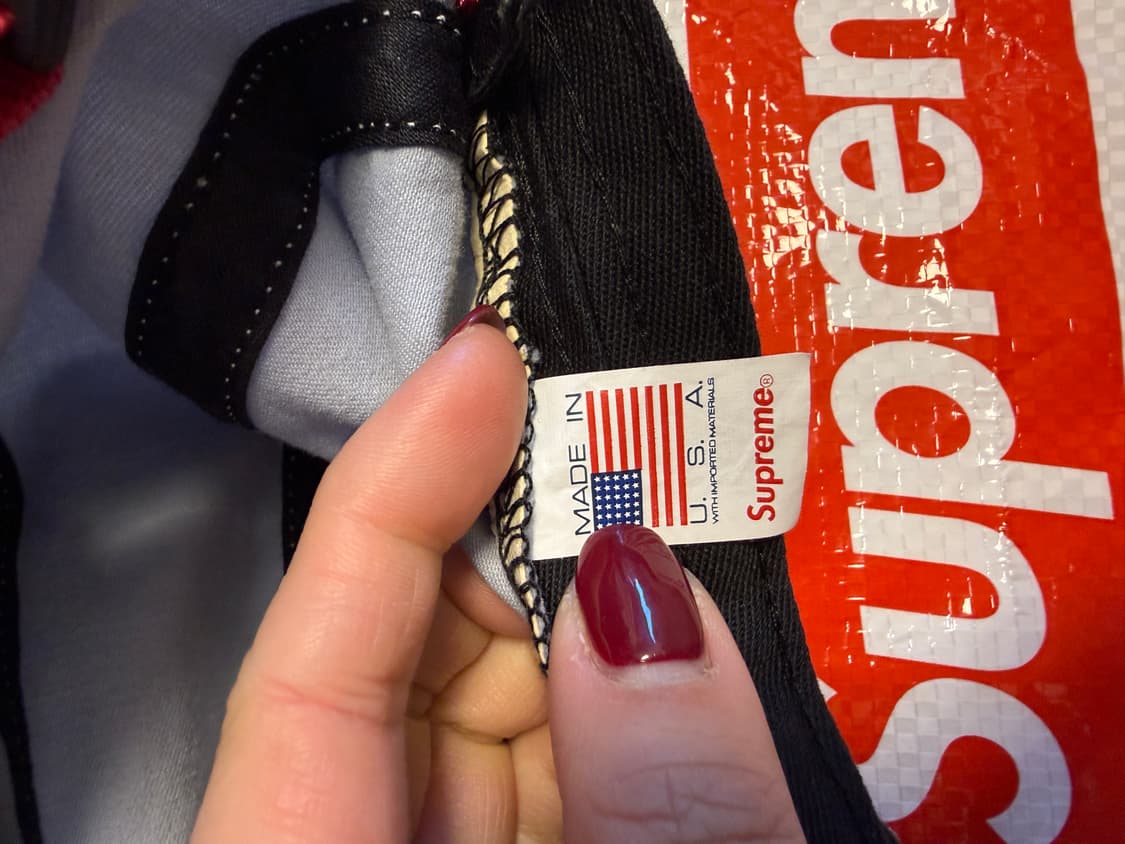 슈프림 투톤 트윌 캠프캡 상품이미지5