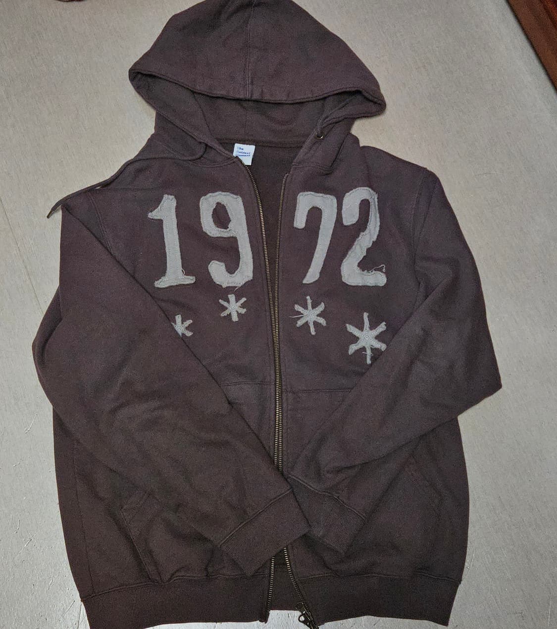 더콜디스트모먼트 후드집업 다크브라운/TCM 상품이미지4