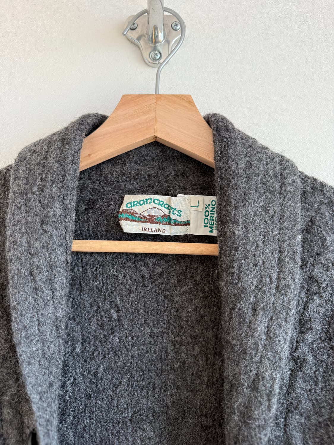 아란크래프트(arancrafts) 헤비울 가디건(IRELAND) 상품이미지5