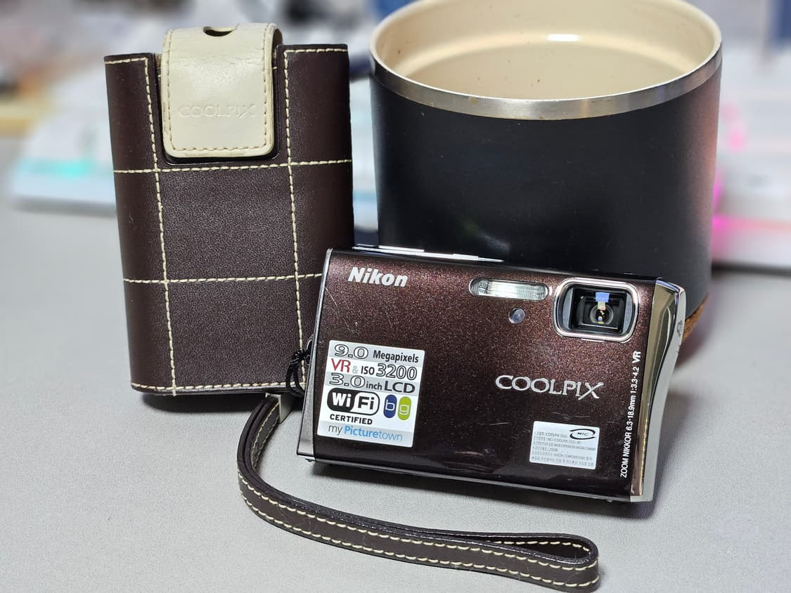니콘 쿨픽스 s52c 빈티지 디카 정품 파우치 포함 상품이미지1