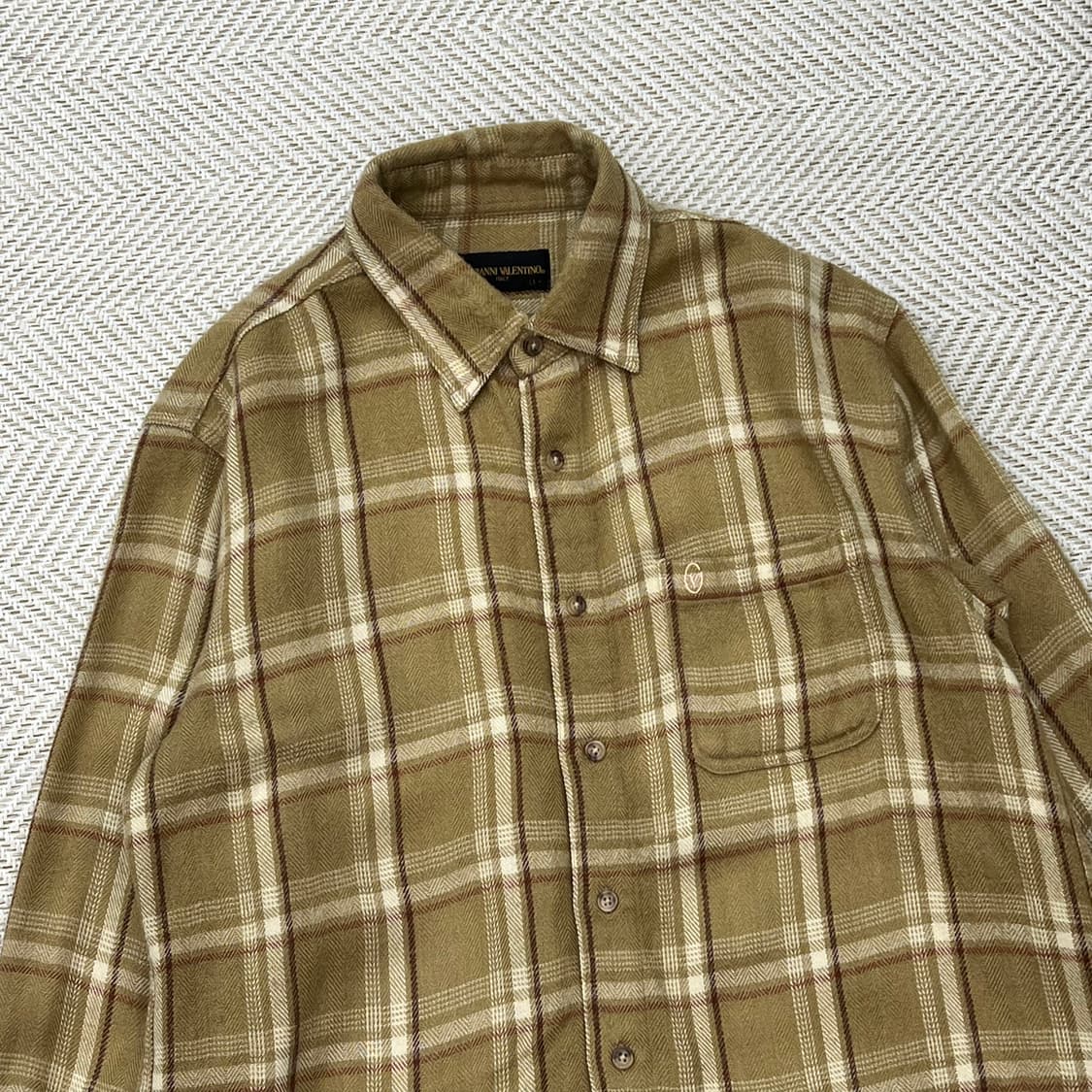 지아니발렌티노 플란넬 셔츠 r2676 상품이미지3