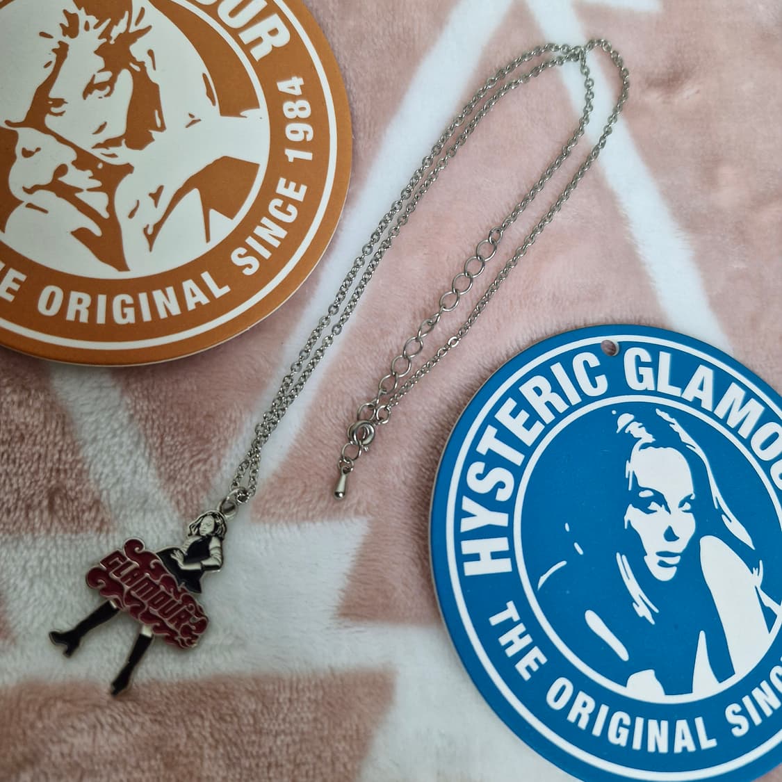 히스테릭 글래머 빅슨 걸 네클리스 실버 목걸이 상품이미지2