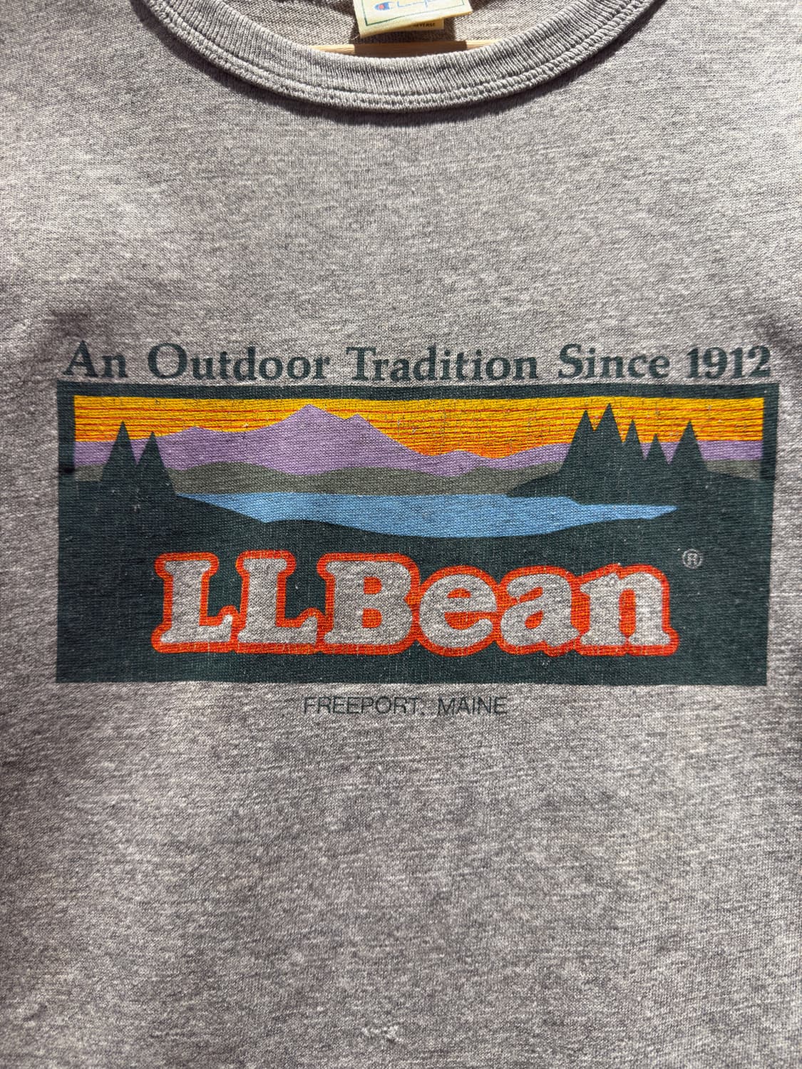 [MADE IN USA] L.L.BEAN X CHAMPION 반팔 티셔츠 상품이미지2