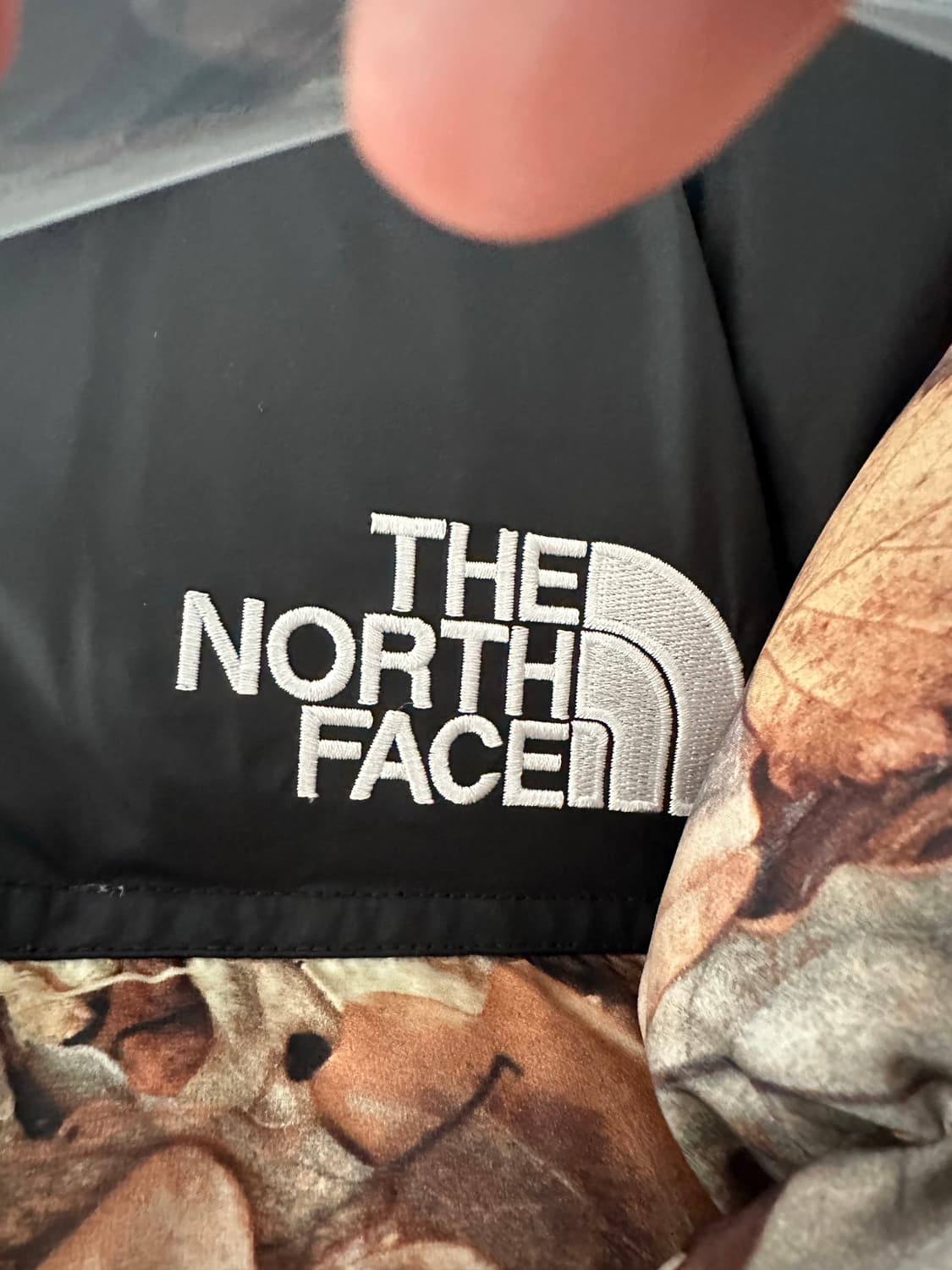 슈프림 노스페이스(슈노) 낙엽 눕시 팝니다. 상품이미지3