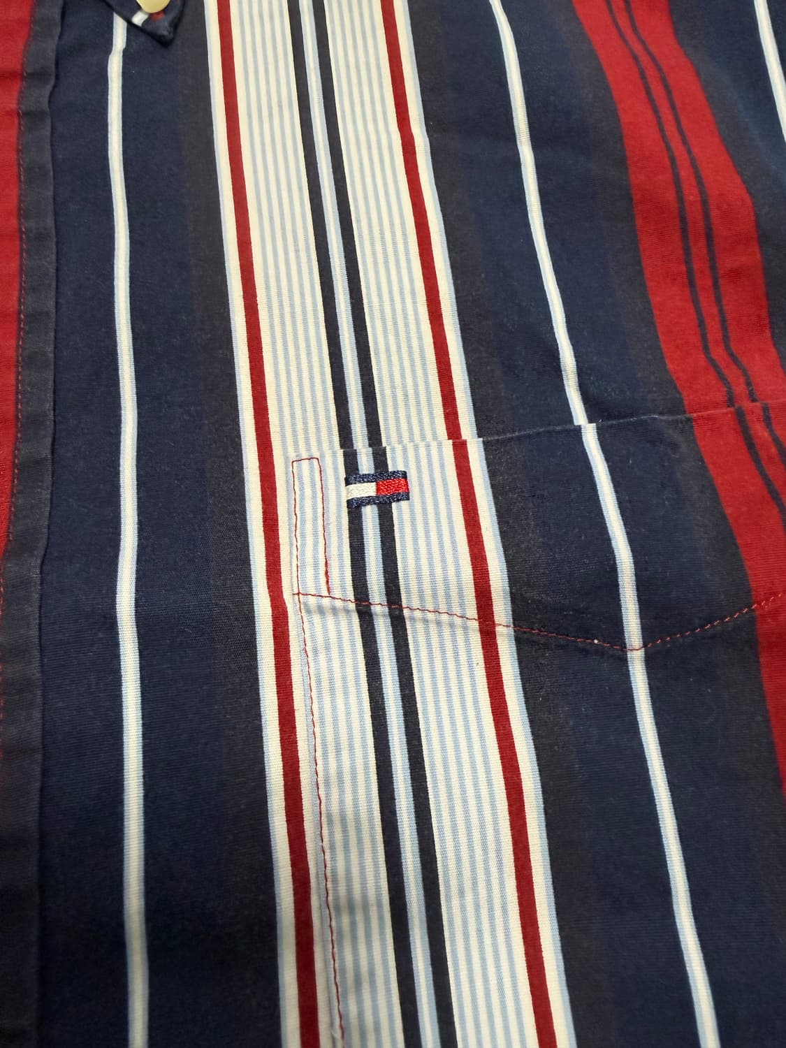 타미힐피거 스트라이프 셔츠 L 상품이미지2